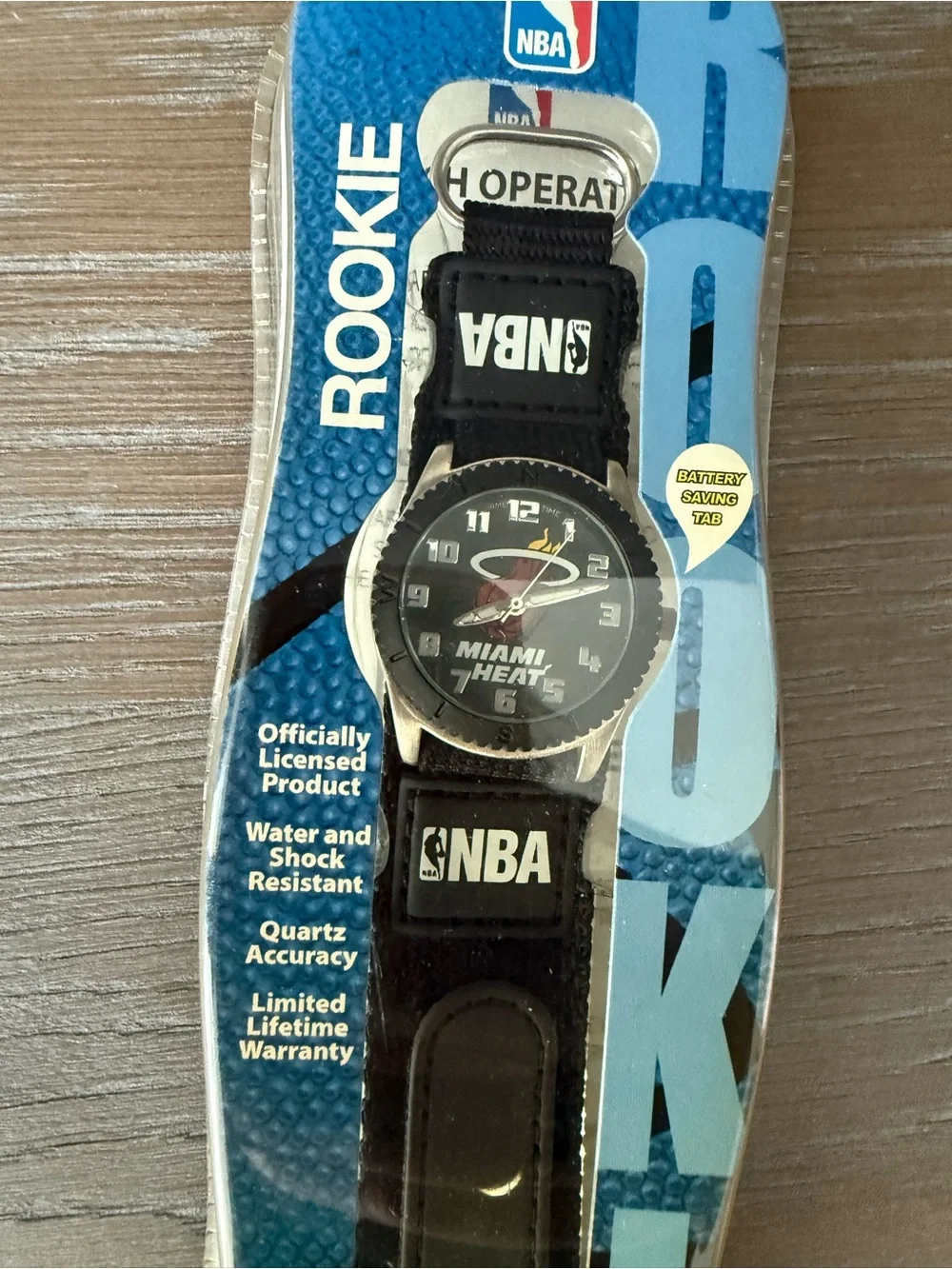 Vintage NBA Miami Heat Rookie Series Watch – New Sealed in Original Package